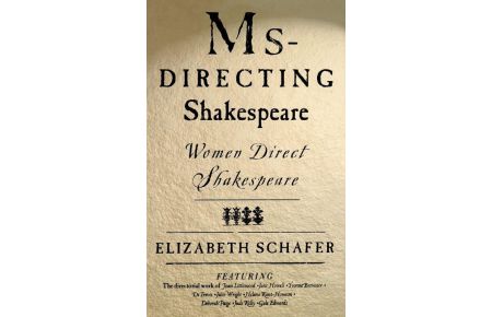 MS-Directing Shakespeare - Women Direct Shakespeare