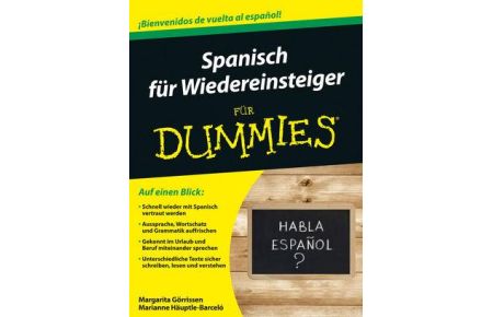 Spanisch für Wiedereinsteiger für Dummies