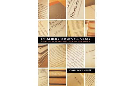 Reading Susan Sontag  - A Critical Introduction to Her Work