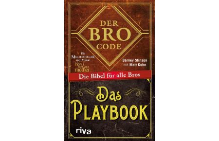 Der Bro Code - Das Playbook  - Die Bibel für alle Bros