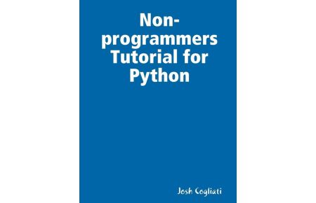 Non-programmers Tutorial for Python