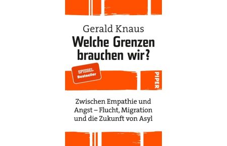 Welche Grenzen brauchen wir?  - Zwischen Empathie und Angst - Flucht, Migration und die Zukunft von Asyl | Sachbuch zu Asylpolitik