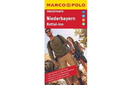 MARCO POLO Freizeitkarte Niederbayern, Rottal-Inn 1:130 000  - 1:130 000