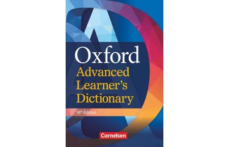 Oxford Advanced Learner's Dictionary. B2-C2 - Wörterbuch (Festeinband)  - Ohne Oxford Speaking Tutor und Oxford Writing Tutor