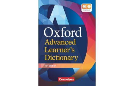 Oxford Advanced Learner's Dictionary B2-C2 (10th Edition) mit Online-Zugangscode  - Inklusive Oxford Speaking Tutor und Oxford Writing Tutor