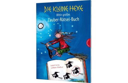 Die kleine Hexe  - Mein großes Zauber-Rätsel-Buch