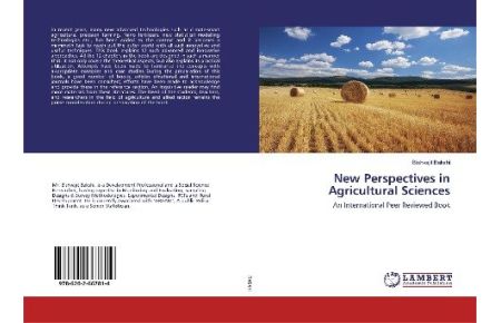 New Perspectives in Agricultural Sciences - An International Peer Reviewed Book