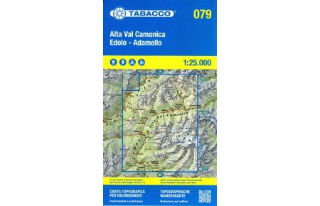 Alta Val Camonica - Edolo - Adamello 1:25. 000