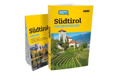 ADAC Reiseführer plus Südtirol  - Mit Maxi-Faltkarte und praktischer Spiralbindung