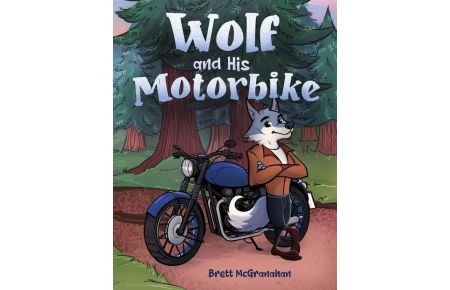 Wolf and His Motorbike