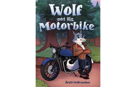 Wolf and His Motorbike