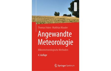 Angewandte Meteorologie  - Mikrometeorologische Methoden