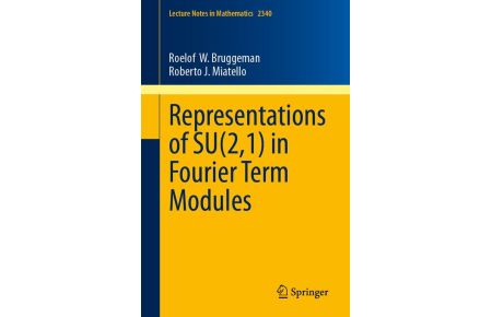 Representations of SU(2, 1) in Fourier Term Modules