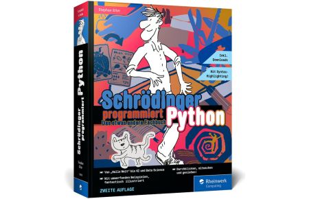 Schrödinger programmiert Python  - Das etwas andere Fachbuch. Im Comic-Stil programmieren mit Python lernen