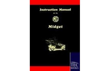 Instruction Manual for the MG Midget